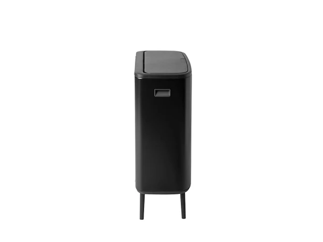 Brabantia bo touch bin prullenbak 1 binnenemmer 60l matt zwart - afbeelding 4 van  4