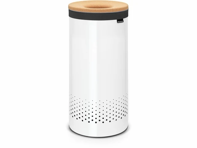 Brabantia laundry bin bruin, wit - afbeelding 1 van  5