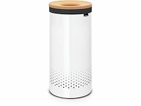 Brabantia laundry bin bruin, wit - afbeelding 1 van  5