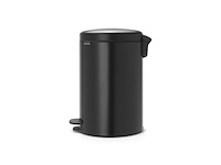 Brabantia newicon prullenbak - 20 l - zwart