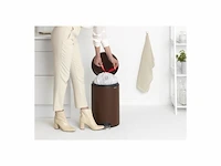 Brabantia newicon prullenbak - 20 liter - mineral cosy brown - afbeelding 2 van  4