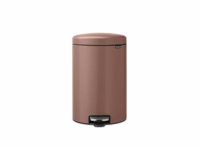 Brabantia newicon prullenbak 20 liter satin taupe - afbeelding 1 van  6