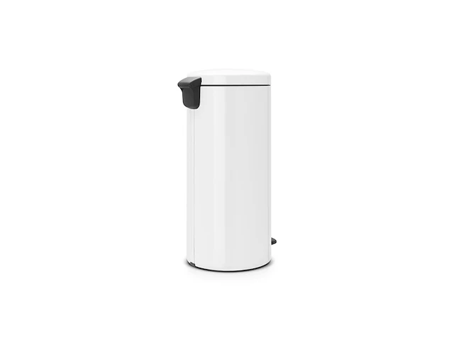 Brabantia pedal bin newicon 30l round wit - afbeelding 3 van  4