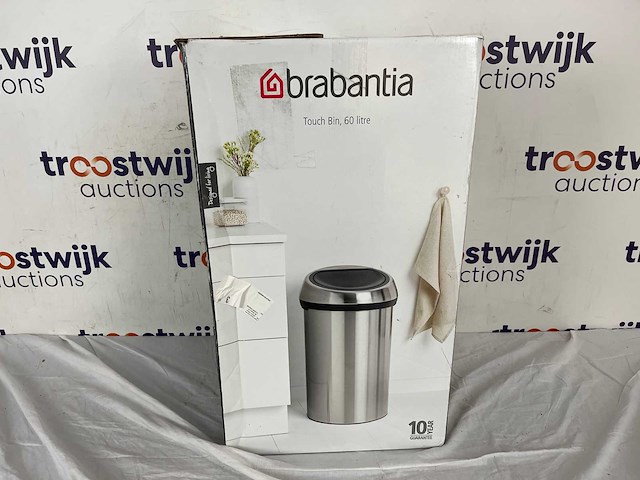 Brabantia touch bin prullenbak - afbeelding 2 van  2
