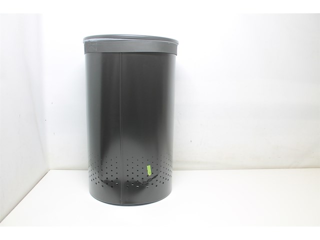 Brabantia wasmand - met deksel - 60 l - matt black / dark grey - afbeelding 5 van  6