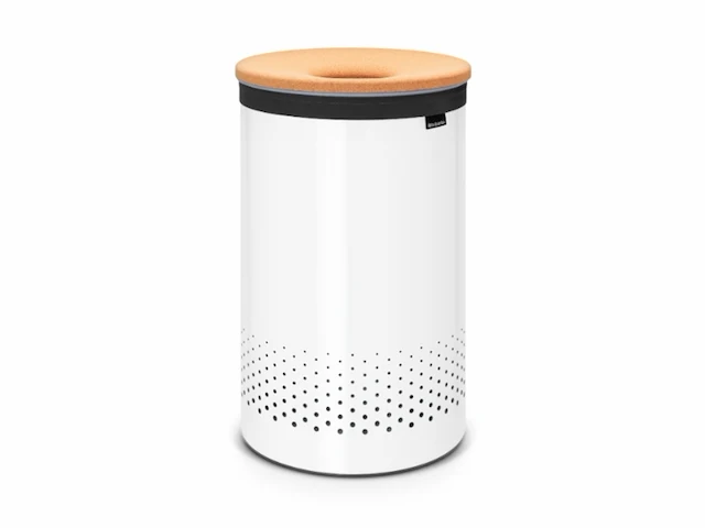 Brabantia wasmand 60 l wit - afbeelding 1 van  3