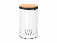 Brabantia wasmand 60 l wit - afbeelding 1 van  3