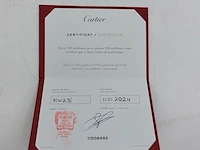 Bracelet pave diamond 18k yellow gold, cartier, love small, 2024 - afbeelding 11 van  11