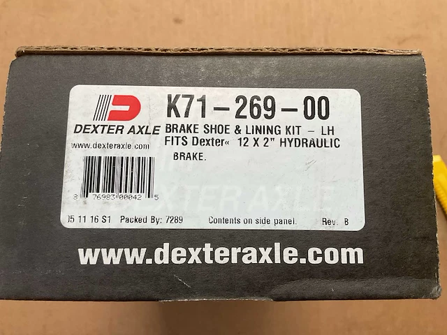 Brake shoe set (6x) - afbeelding 4 van  5
