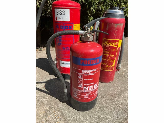 Brandblusser (3x) - afbeelding 2 van  4