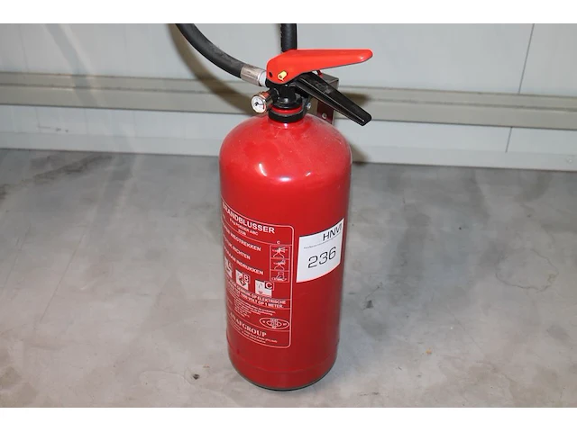 Brandblusser 6 kg poeder. - afbeelding 1 van  2