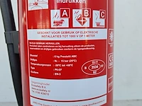Brandblusser 6kg poeder, jaru - afbeelding 5 van  8