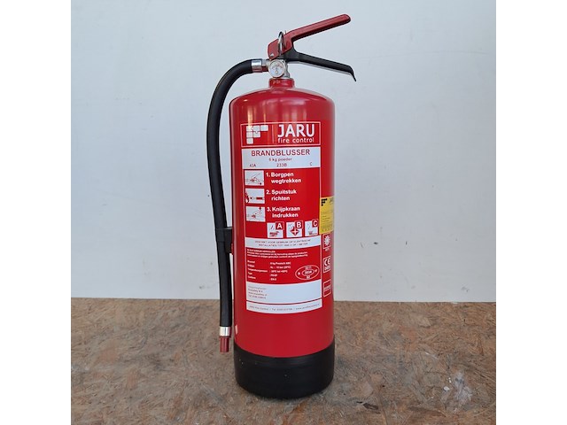 Brandblusser, jaru, 6 kg poeder - afbeelding 1 van  5