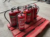 Brandblussers (8x) - afbeelding 1 van  6
