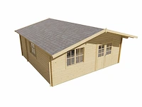 Brandenburg - tuinhuis 44mm 5980x6980x3040mm onbehandeld - afbeelding 5 van  6