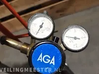 Branderuitrusting snij-autogeen, acetyleen aga - afbeelding 6 van  7