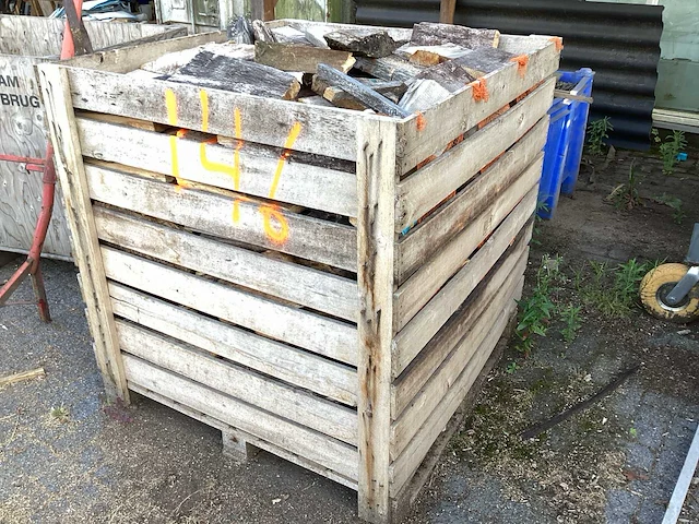 Brandhout - - 115x110x113 cm - haardhout - afbeelding 1 van  3