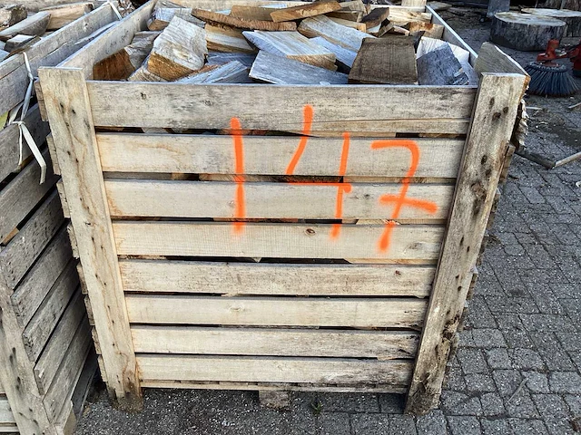 Brandhout - - 115x110x113 cm - haardhout - afbeelding 2 van  3