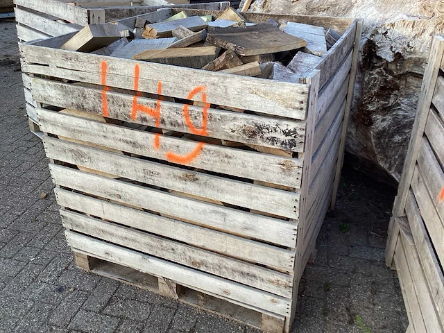 Brandhout - - 115x110x113 cm - haardhout - afbeelding 1 van  3