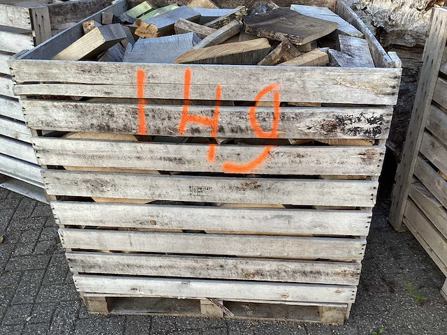 Brandhout - - 115x110x113 cm - haardhout - afbeelding 2 van  3