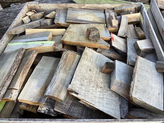 Brandhout - 115x110x113 cm - haardhout - afbeelding 3 van  3