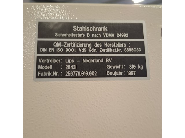 Brandkast, 1997 - afbeelding 2 van  13