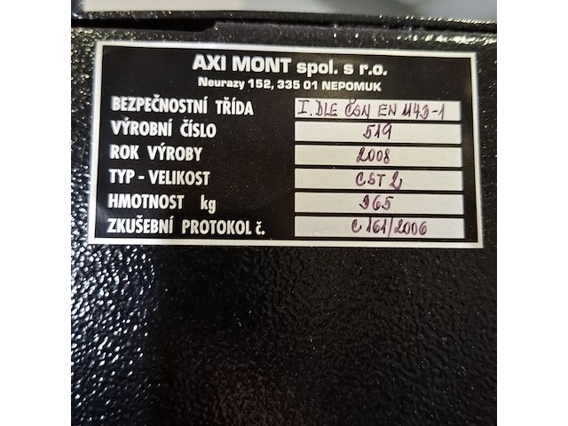 Brandkast, 2008 - afbeelding 5 van  7