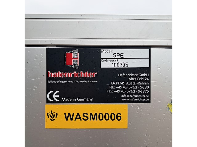 Brandslangen onderhoudssysteem hafenrichter, spe, 2005 - afbeelding 18 van  25