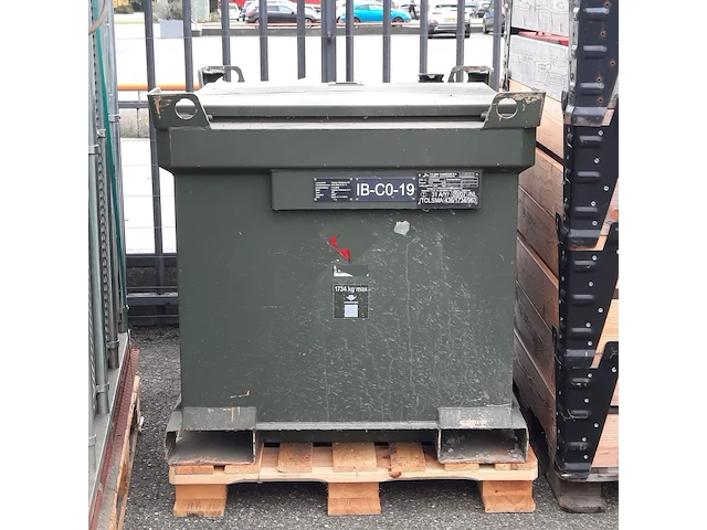Brandstof container, tolsma, ibc, 2007 - afbeelding 1 van  7