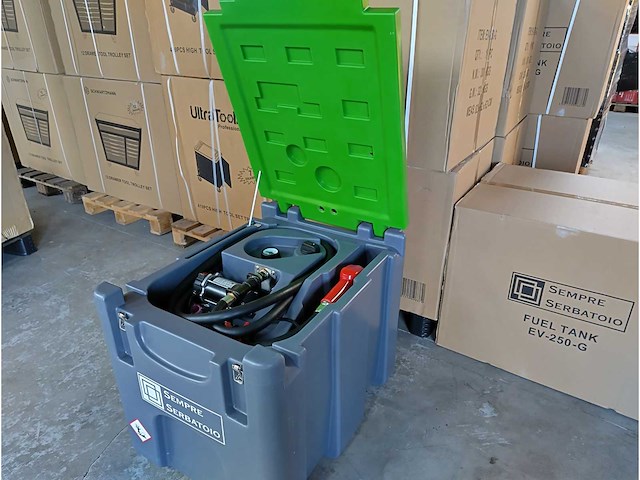 Brandstof opslagtank ibc 200 liter - afbeelding 14 van  19