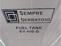 Brandstof opslagtank ibc 400 liter - afbeelding 5 van  15