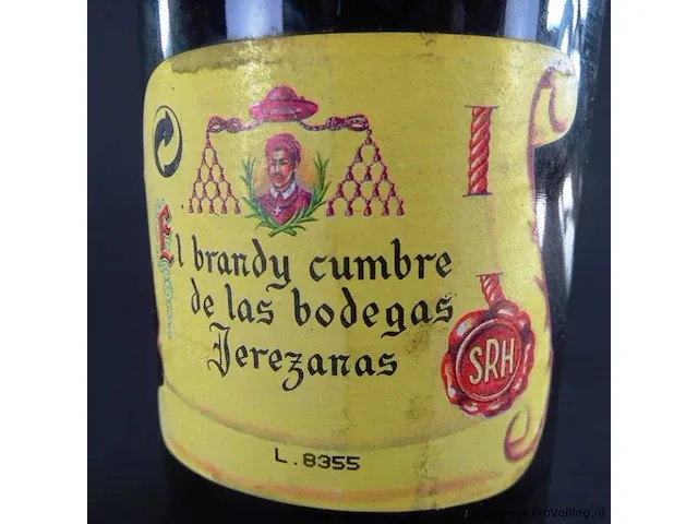 Brandy cunmbre de las bodegas jerez de la frontera - afbeelding 4 van  5