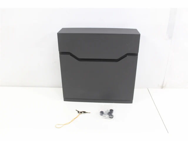 Brasq pb300 brievenbus premium zwart - afbeelding 2 van  2