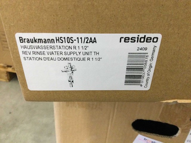 Braulmann - hs10s-11/2aa - waterfilter - afbeelding 3 van  4