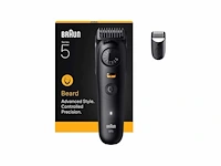 Braun baardtrimmer series 5 bt5500 zwart - afbeelding 1 van  2