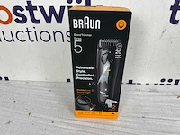 Braun baardtrimmer series 5 bt5500 zwart - afbeelding 2 van  2