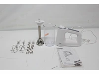 Braun hm3107wh handmixer 500w mixer wit - afbeelding 3 van  4