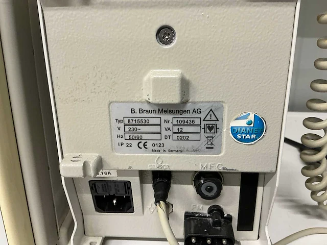 Braun infusomat fms volumetrische pomp (3x) - afbeelding 2 van  2