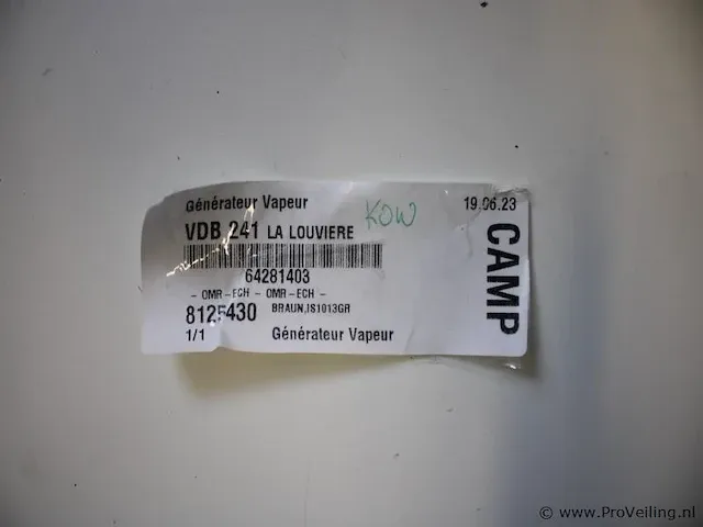 Braun is1013gr stoomgenerator - afbeelding 4 van  4