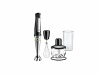 Braun mq 7035x 0,6 l staafmixer zwart, gesatineerd staal 1000 w - afbeelding 1 van  6