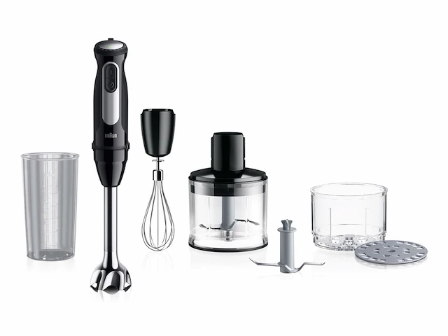 Braun multi quick 5 pro mq55.254m staafmixer zwart - afbeelding 1 van  4