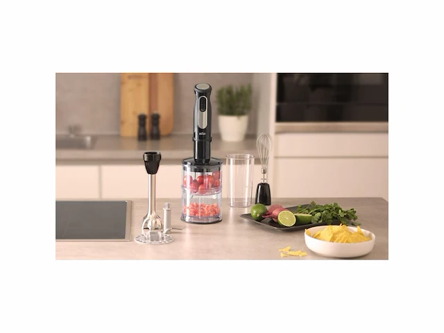 Braun multi quick 5 pro mq55.254m staafmixer zwart - afbeelding 2 van  4