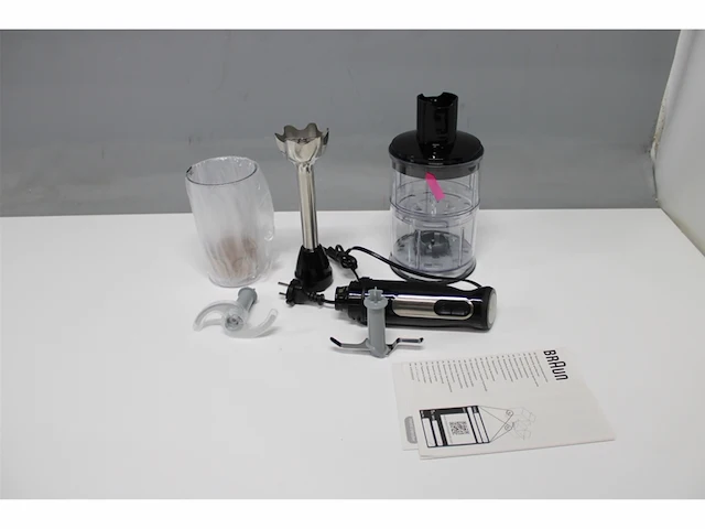 Braun multi quick 5 pro mq55.254m staafmixer zwart - afbeelding 3 van  4