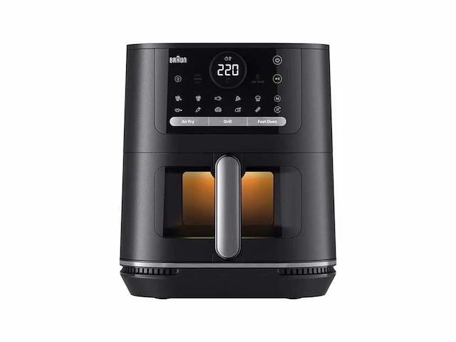 Braun multifry 5 airfryer 3in1 met kookvenster - hf5073 - 6l - tot 6 personen - vaatwasbestendige lade - afbeelding 1 van  2
