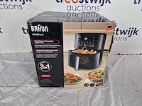 Braun multifry 5 airfryer 3in1 met kookvenster - hf5073 - 6l - tot 6 personen - vaatwasbestendige lade - afbeelding 2 van  2
