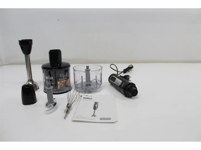Braun multiquick 5 pro mq55.254m staafmixer zwart - afbeelding 3 van  3