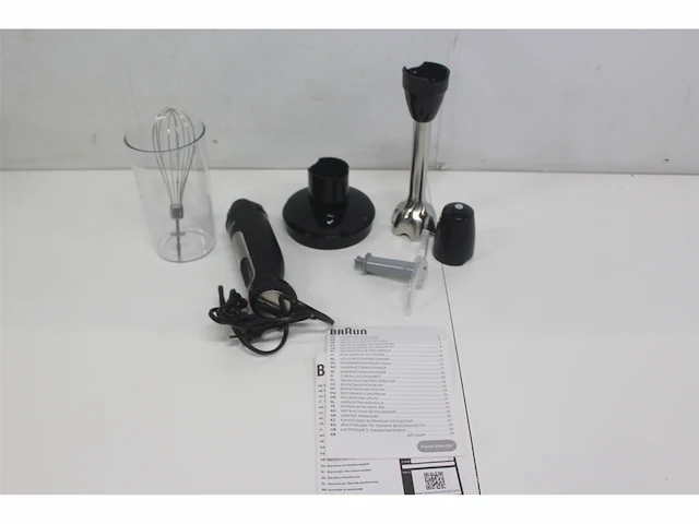 Braun multiquick 5 pro mq55.254m staafmixer zwart - afbeelding 3 van  3