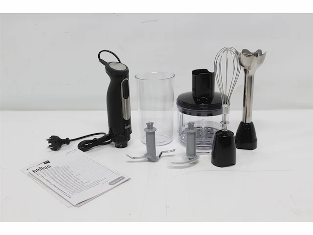 Braun multiquick 5 pro mq55.254m staafmixer zwart - afbeelding 5 van  5