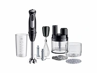 Braun multiquick 5 pro mq55755m staafmixer met 25 snelheidsstanden zwart - afbeelding 1 van  4