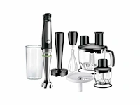 Braun multiquick 7x mq7087x - staafmixer - zwart - afbeelding 1 van  2